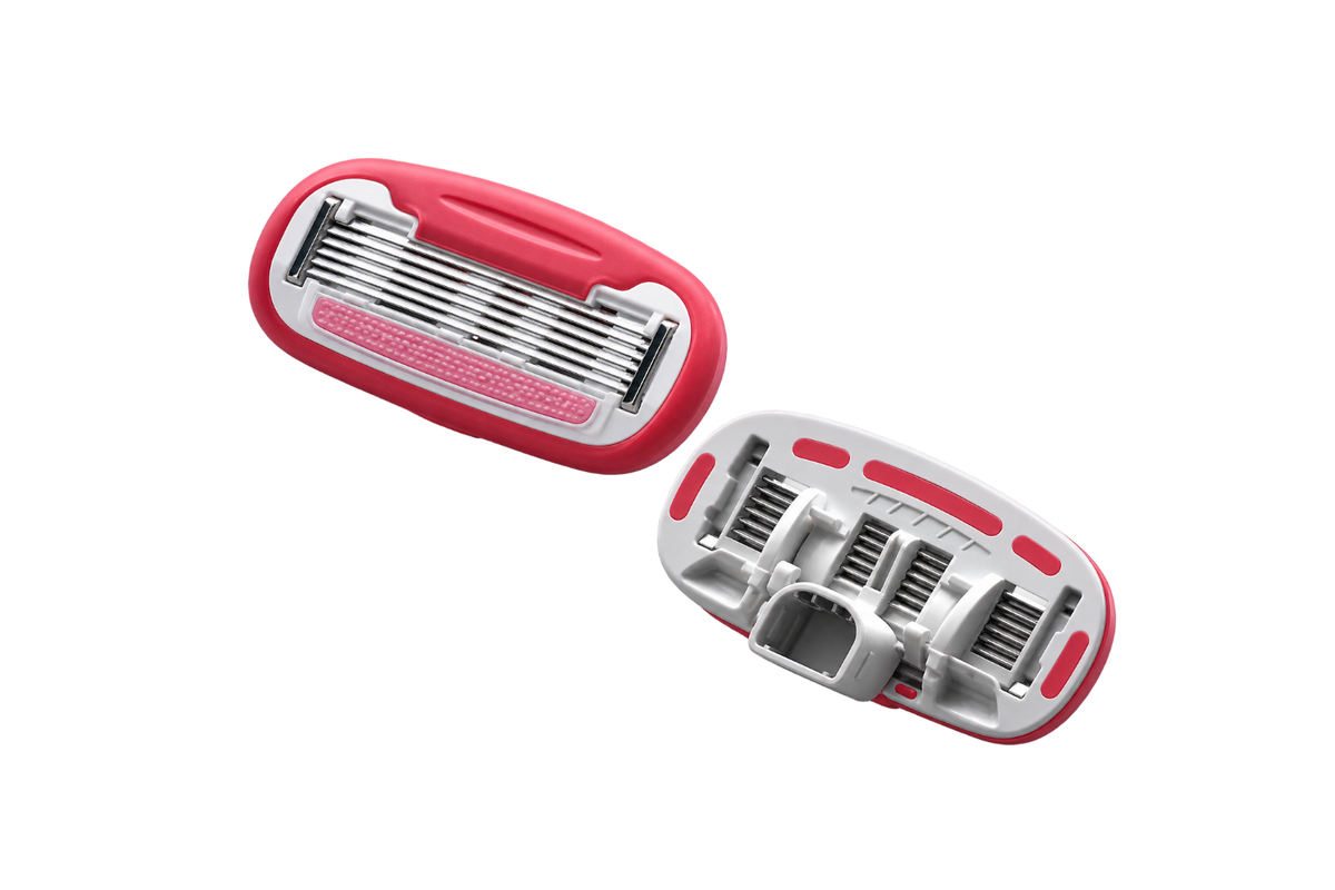 Colorlamb Razor Replacement Blades (2-Pack, Pink)