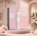 Facial Hair Removal Spray Set with 4 Razors
